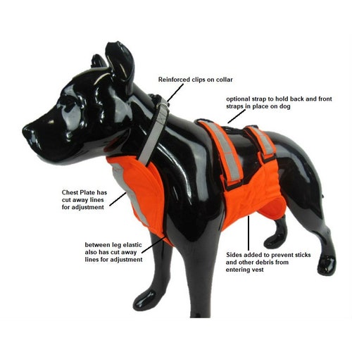 Bird Dog Hunting Vest underbelly 