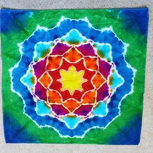 Tie dye bandana