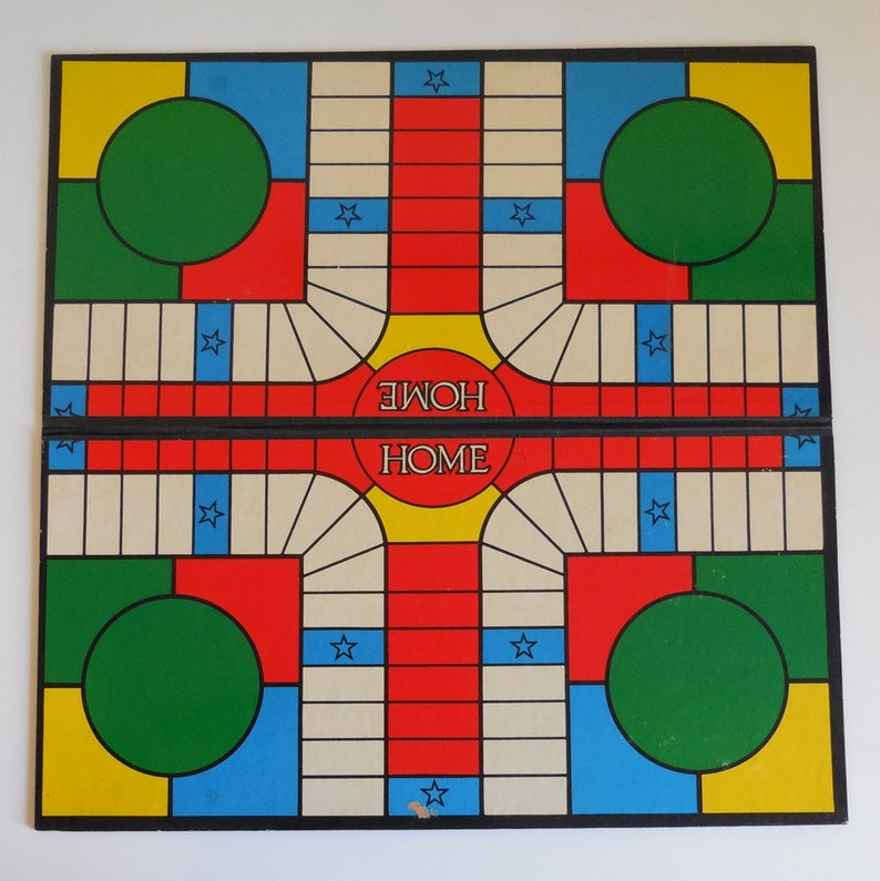 Milton Bradley India Board Game / Parcheesi / Pachisi | Etsy