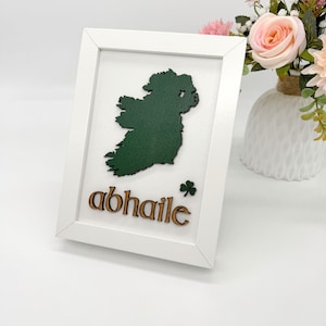 Abhaile Irish cadeaulijst, Abhaile Ireland Home, kaart van Ierland, cadeau uit Ierland, Irish Home Gift