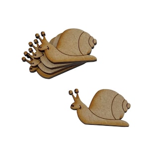 5 Pack MDF Wooden Fairy Door Accessories Fairy Garden Fairy Snail