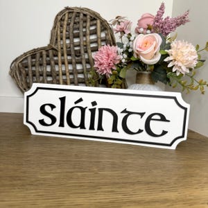 Irish Road Sign | Street Sign | Irish Family Home Plaque | Irish Street Sign | Gift from Ireland | Sláinte
