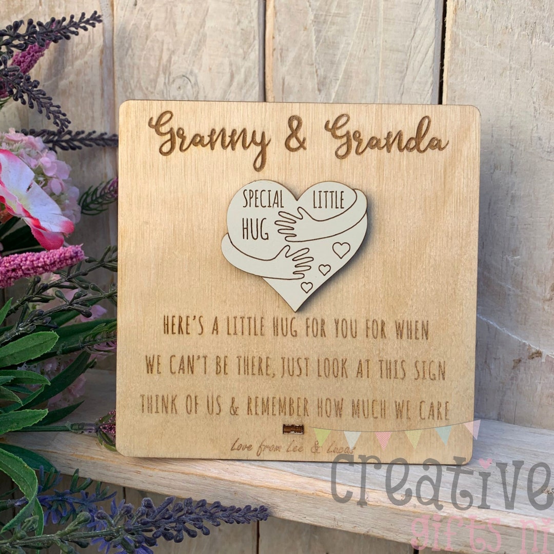 Personalised Isolation Gift, Missing You, Quarantine Pocket Hug, Social ...