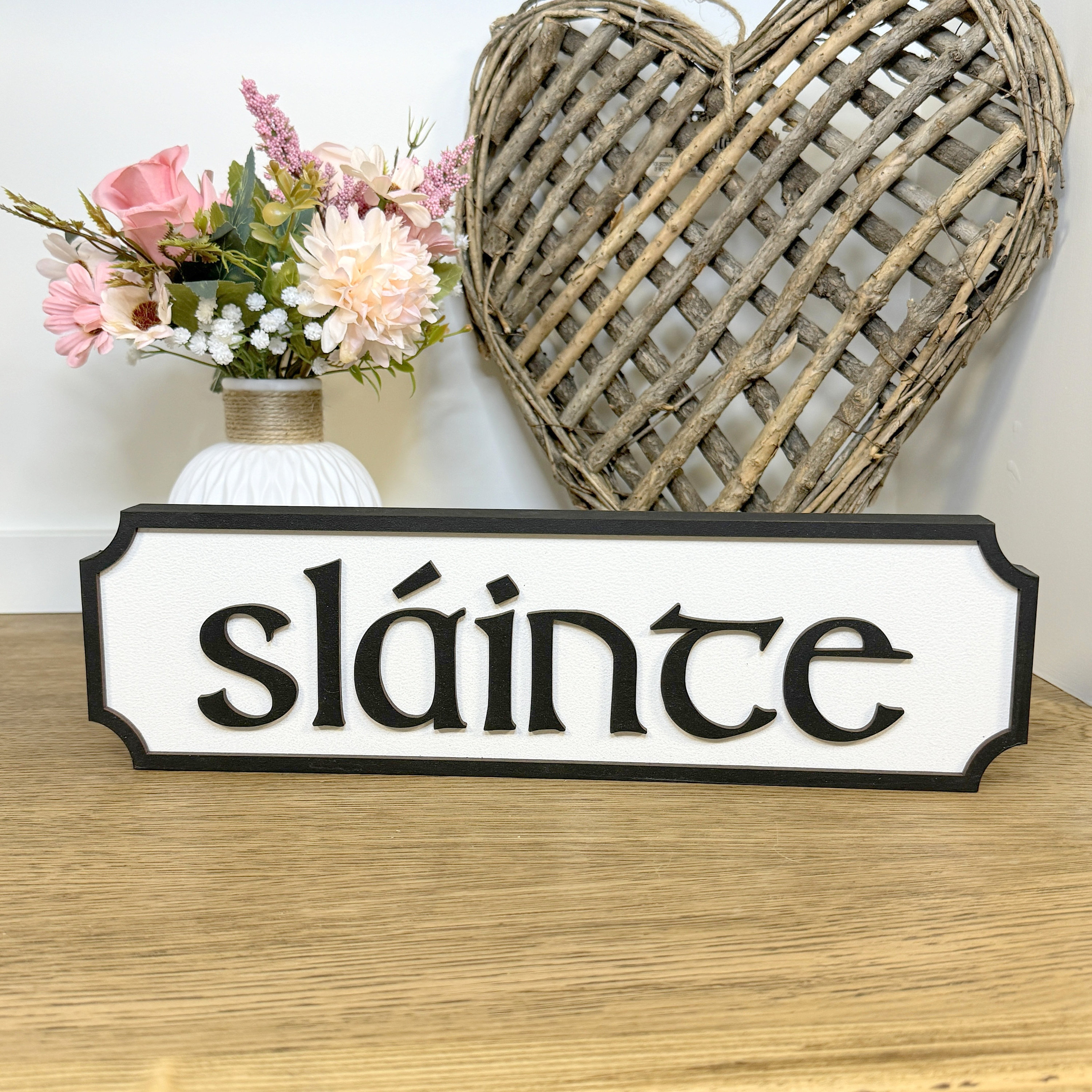 Irish Road Sign | Street Sign | Irish Family Home Plaque | Irish Street Sign | Sláinte