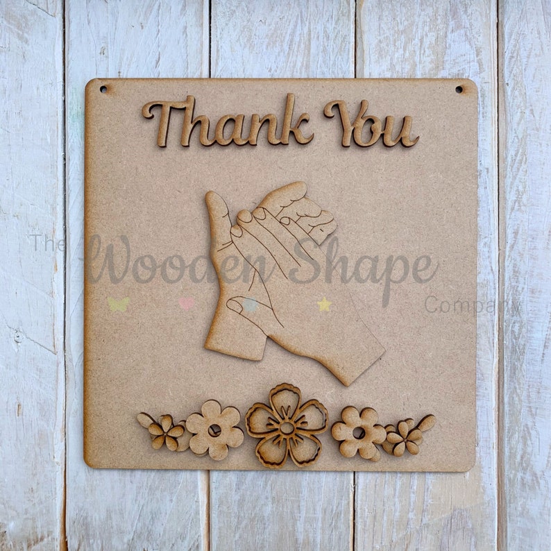 Mdf Laser Cut Craft KIT DIY Wooden Craft Kit Creative Craft Etsy