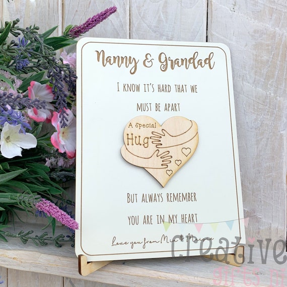 Personalised Isolation Gift Missing You Quarantine Pocket | Etsy