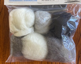 Needle felting sampler