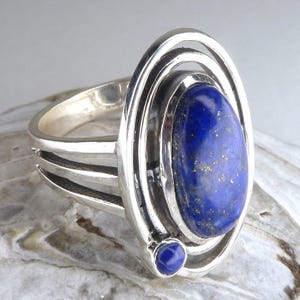 LAPIS LAZULI Constellation Ring 925 SilverSari YGR1765