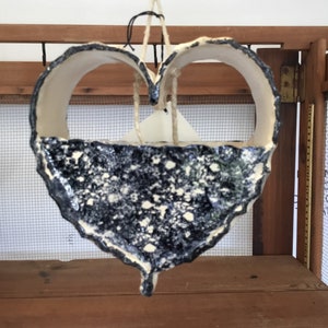 OOAK Gift | OOAK Hanging Planter | Valentine Gift for her | Hanging planter | Handmade hanging planter | Heart planter | Ready to Ship