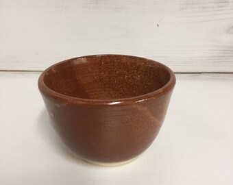 Free Shipping | Ceramic bowl | Rice bowl | Handmade pasta bowl | Earthy tones in shades of red brown | Ceramic baking dish