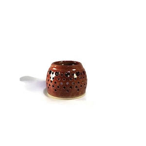Free Shipping | Candle holder | Hostess Gift | Luminary | Votive candle holder | Handmade pottery candle lantern