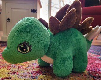 Stegosaurus dinosaur plush