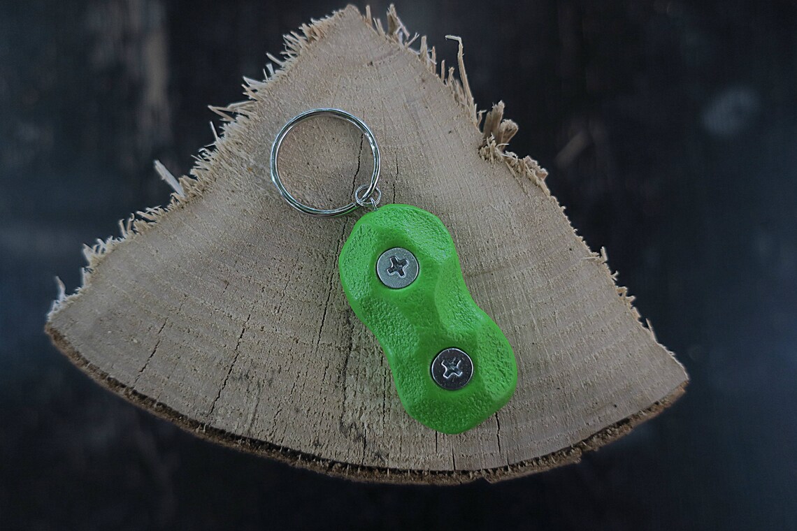 Rock Climbing Hold Keychain Climbing Pendant Climber's Etsy