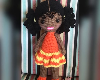 black crochet dolls