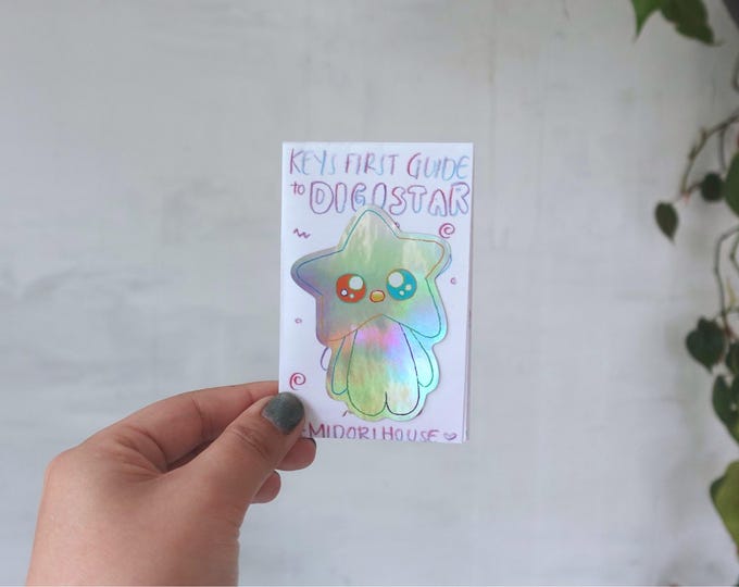 Digistarbb Sticker & Zine