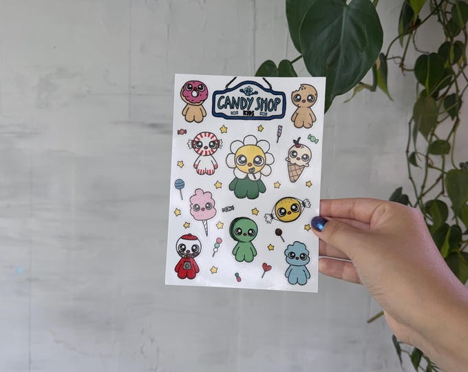 Candy Shop Sticker Sheet