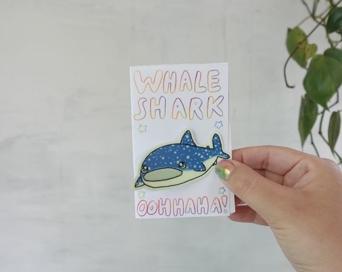 Whale Shark Sticker & Zine