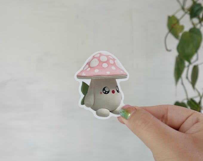 Fairy Mushroom Sticker