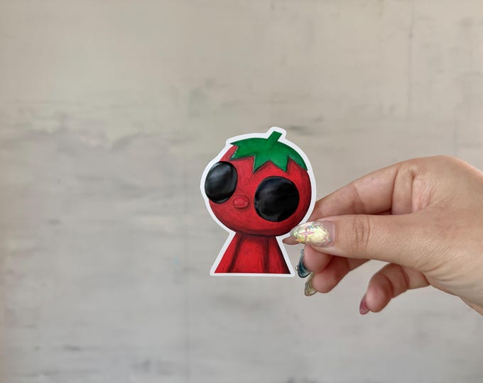 Tomate love lamp sticker