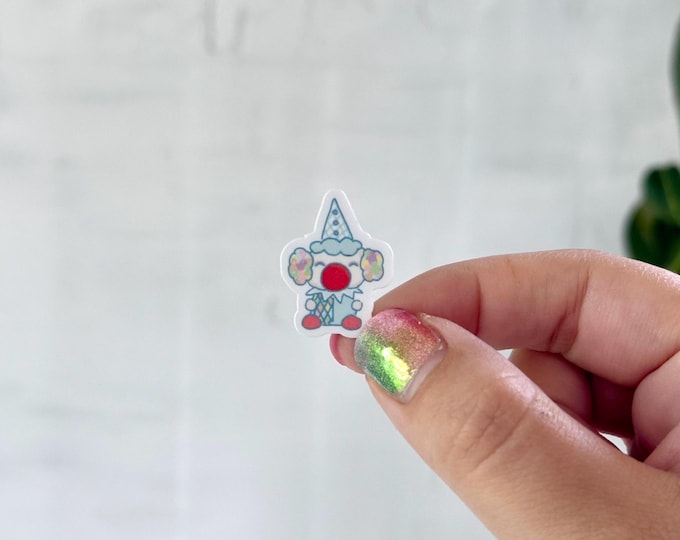 Tiny Clown Sticker