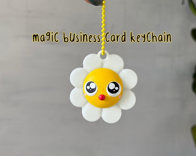 Magic Business Card Keychain