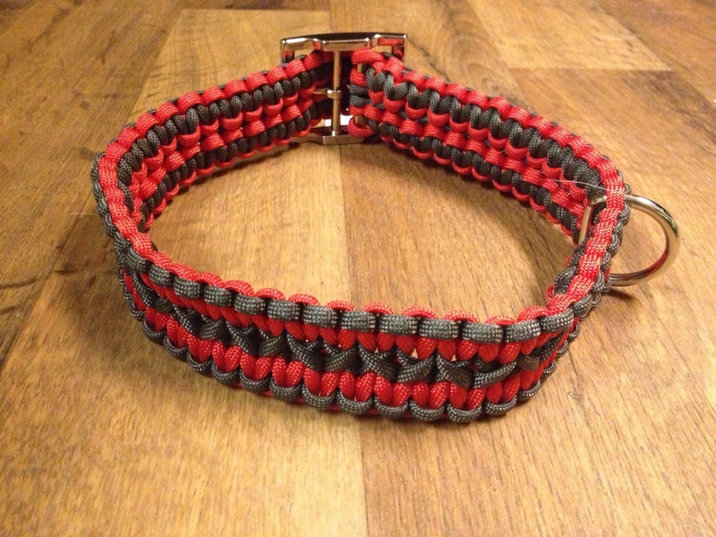 Adjustable Paracord Dog Collar Etsy