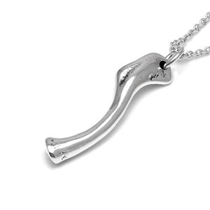 Sterlingzilveren sleutelbeenbedelketting, anatomische sleutelbeensieraden