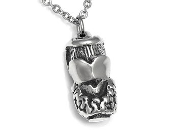 Larynx Pendant Necklace, Thyroid Charm, Voice Box, Anatomical Jewelry