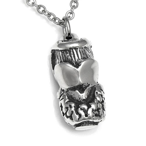 Larynx Pendant Necklace Thyroid Charm Voice Box Anatomical Etsy