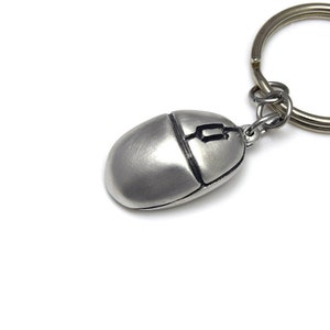 Handmade Computer Mouse Keychain Programmer Gamer Nerd - Etsy