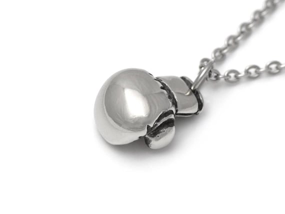 0.925 Sterling Silver /& Gold Plated Boxing Glove Charm Sports Pendant