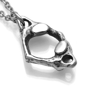 Menschliche C1 Atlaswirbel Anhänger Halskette, Anatomischer Schmuck