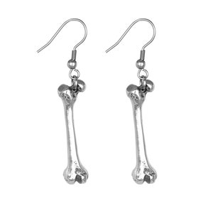 Femur Bone Earrings, Anatomical Charms, Anatomy Jewelry