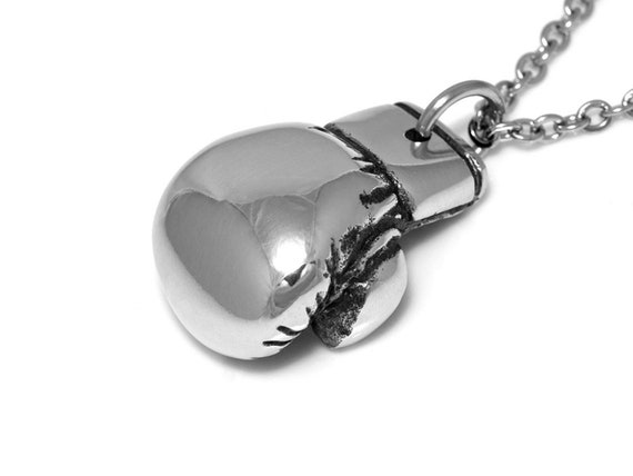 Box Handschuh Halskette Sport Muay Thai Schmuck Etsy