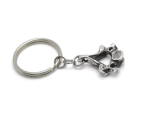 人間の頸椎キーホルダー、脊椎骨チャームキーアクセサリー。 - Etsy 日本
