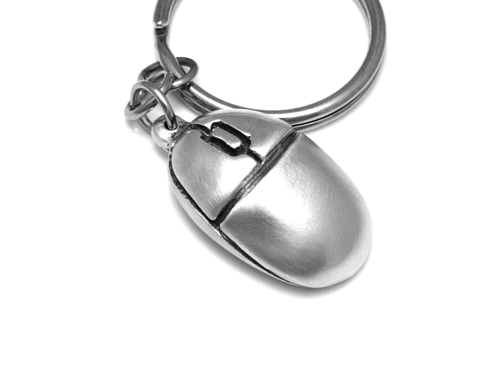 Keychain Computer Mouse Handmade Computer Mouse Keychain, Programmer Gamer Nerd Accessorie - Etsy