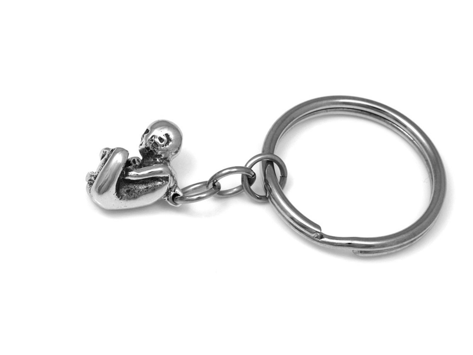 Handmade Tiny Fetus Keychain, Human Embryo Charm - Etsy