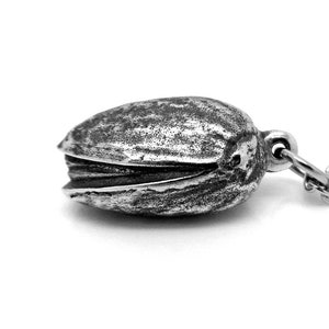 Pistachio Necklace, Food Pendant Nut Nature Jewelry image 3