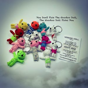 Mini Voodoo Schlüsselanhänger