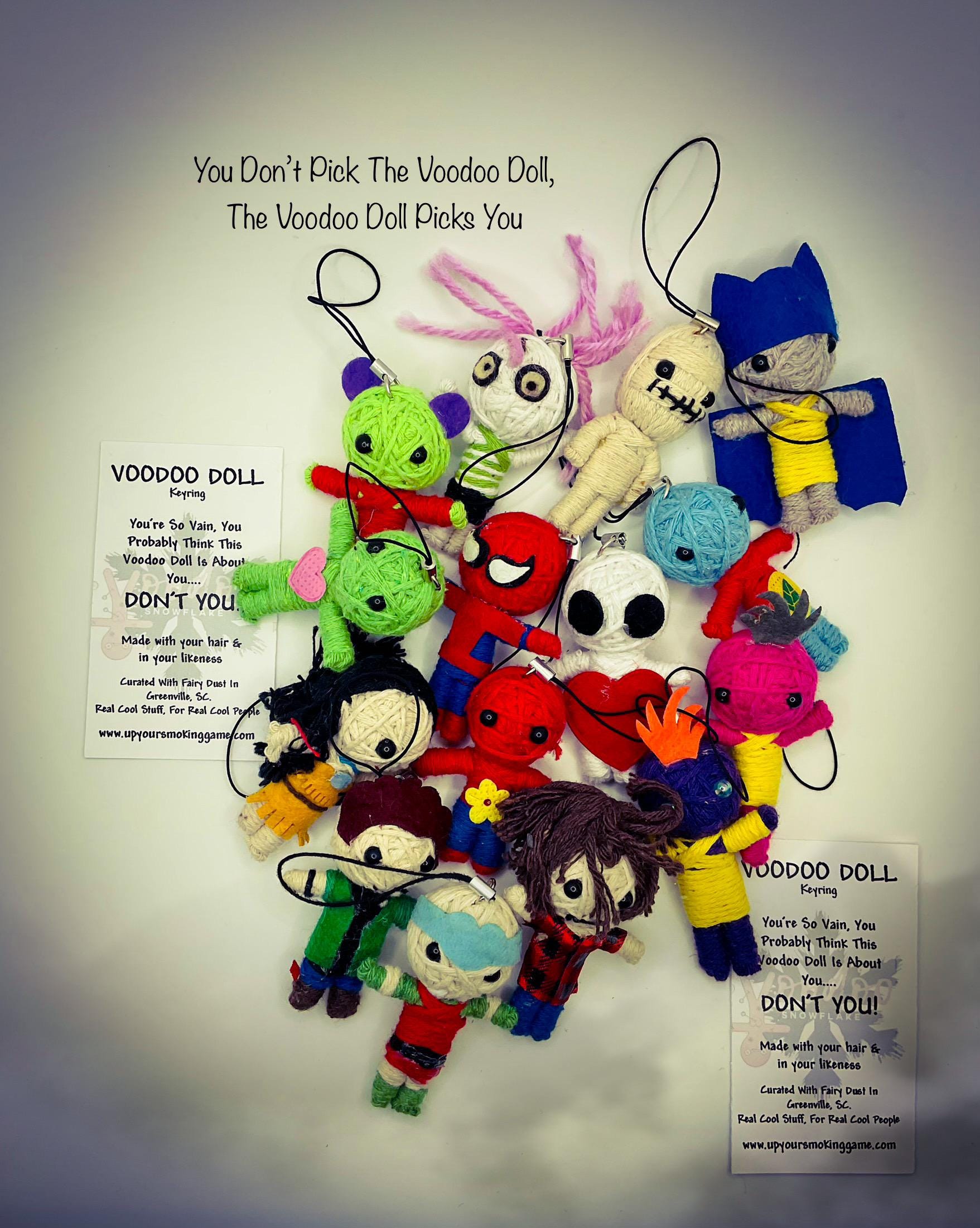 Watchover Voodoo Doll Keychain - Etsy
