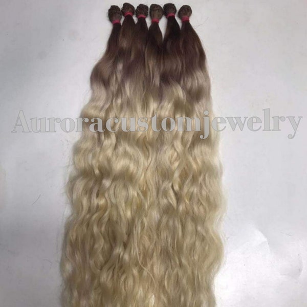 Raw virgin indian temple cuticle remy colored hair extensions weft 16 to 30 inch pro salon highquality human hair extensions no harsh chems