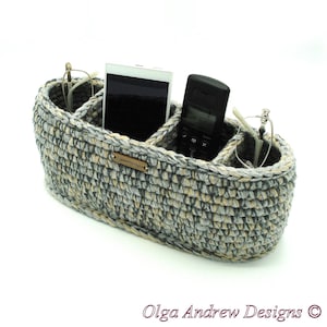 Oval extra large eyeglass stand phone and remote holder 4 compartment, divided multiple glasses holder, soft divided nightstand organizer