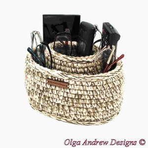 Family Extra-Large Desk Organizer, Phone/Remote/Eyeglass Stand Holder, Tabletop Catchall Storage Bedside Spacesaver