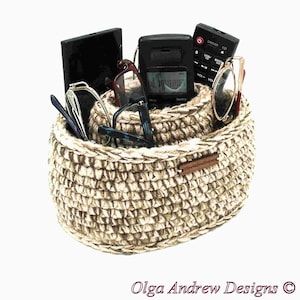 Extra large oval divided remote control holder, multiple eyeglass holder stand, glasses and phone stand holder, soft nightstand organizer