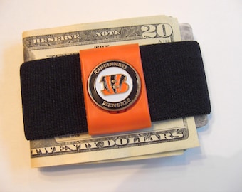 NFL Team Elastic Money Clip – Front Pocket Wallet