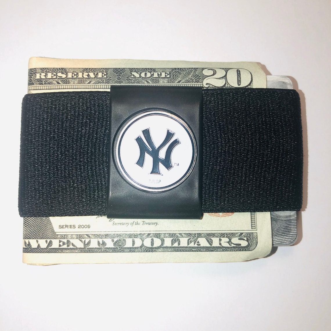 BANDIT Elastic Money Clip Front Pocket Wallet w/ New York Etsy