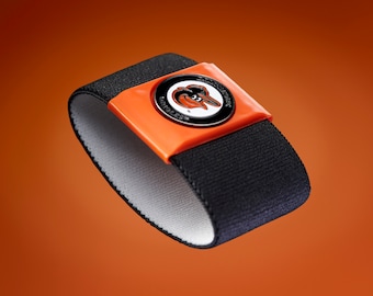 Baltimore Orioles Money Clip Wallet: Elastic Front Pocket Band