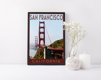 Print - San Francisco, CA - Digital Art