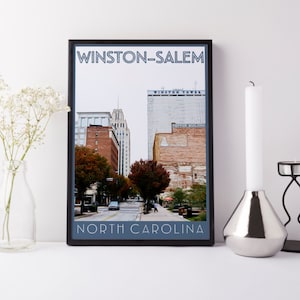 Print - Winston-Salem, NC - Digital Art