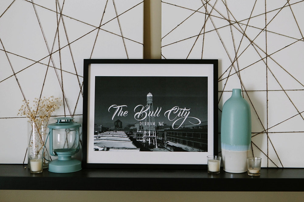 The Bull City Durham NC Black And White Print Downtown Etsy the-bull-city-durham-nc-black-and-white-print-downtown-etsy